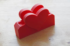 Heart-Shaped Business Card holder