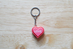 Cute Heart Keychain Clicker